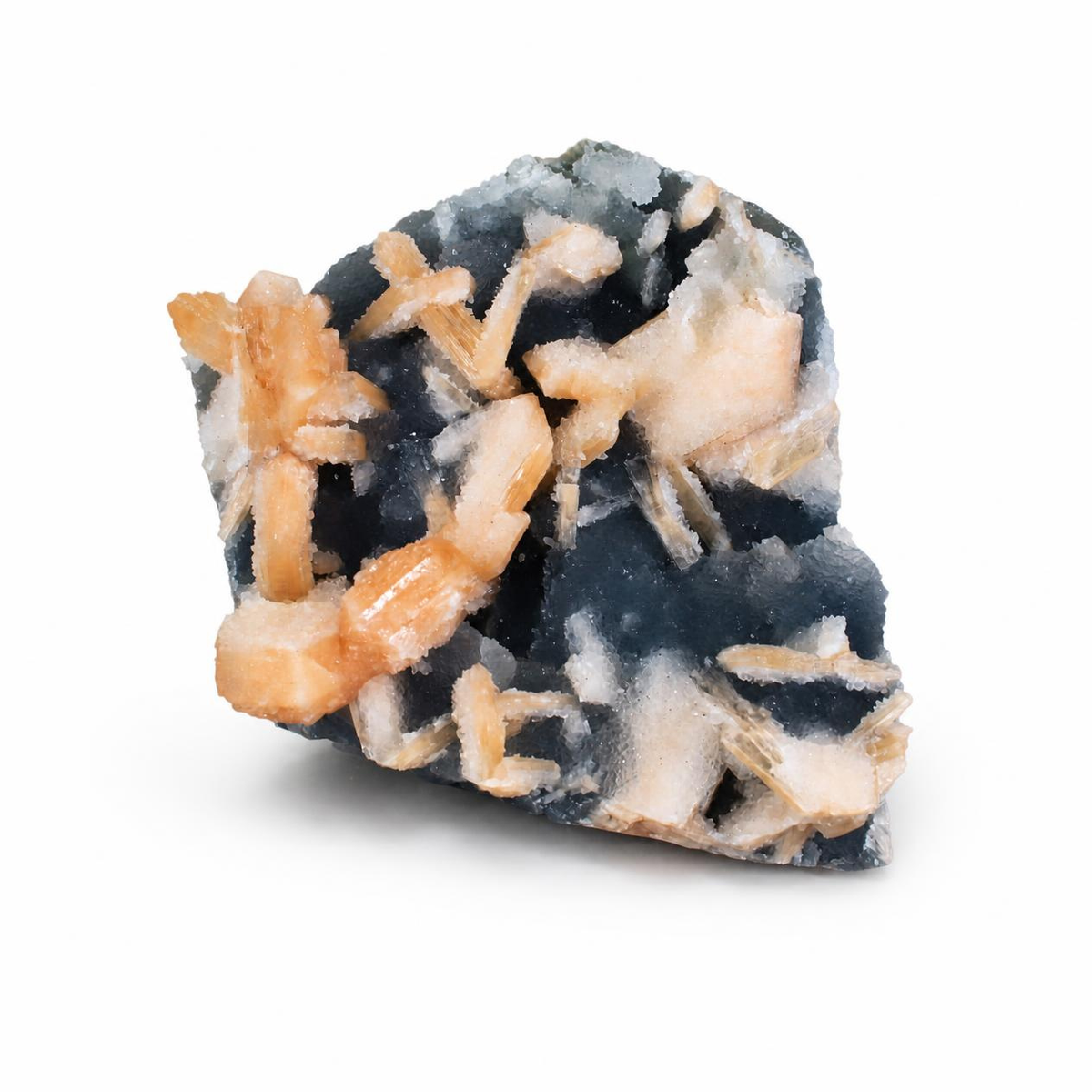 Stilbite or Heulandite – Natural Mineral Specimen