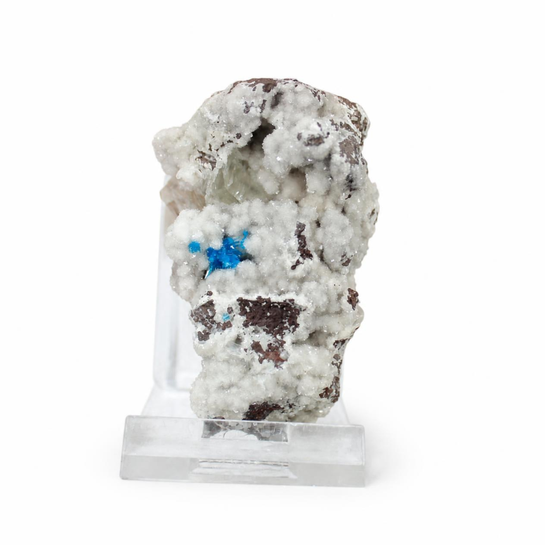 Natural Cavansite Crystal Matrix – Mineral Specimen from India