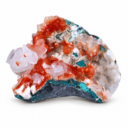 Natural Apophyllite, Stilbite &amp; Chalcedony Mineral Specimen – 400g