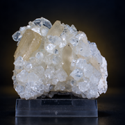 Natural Apophyllite with Stilbite Crystal Cluster – 30 g