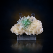 Natural Green Apophyllite with Stilbite on Heulandite Matrix – 100 g