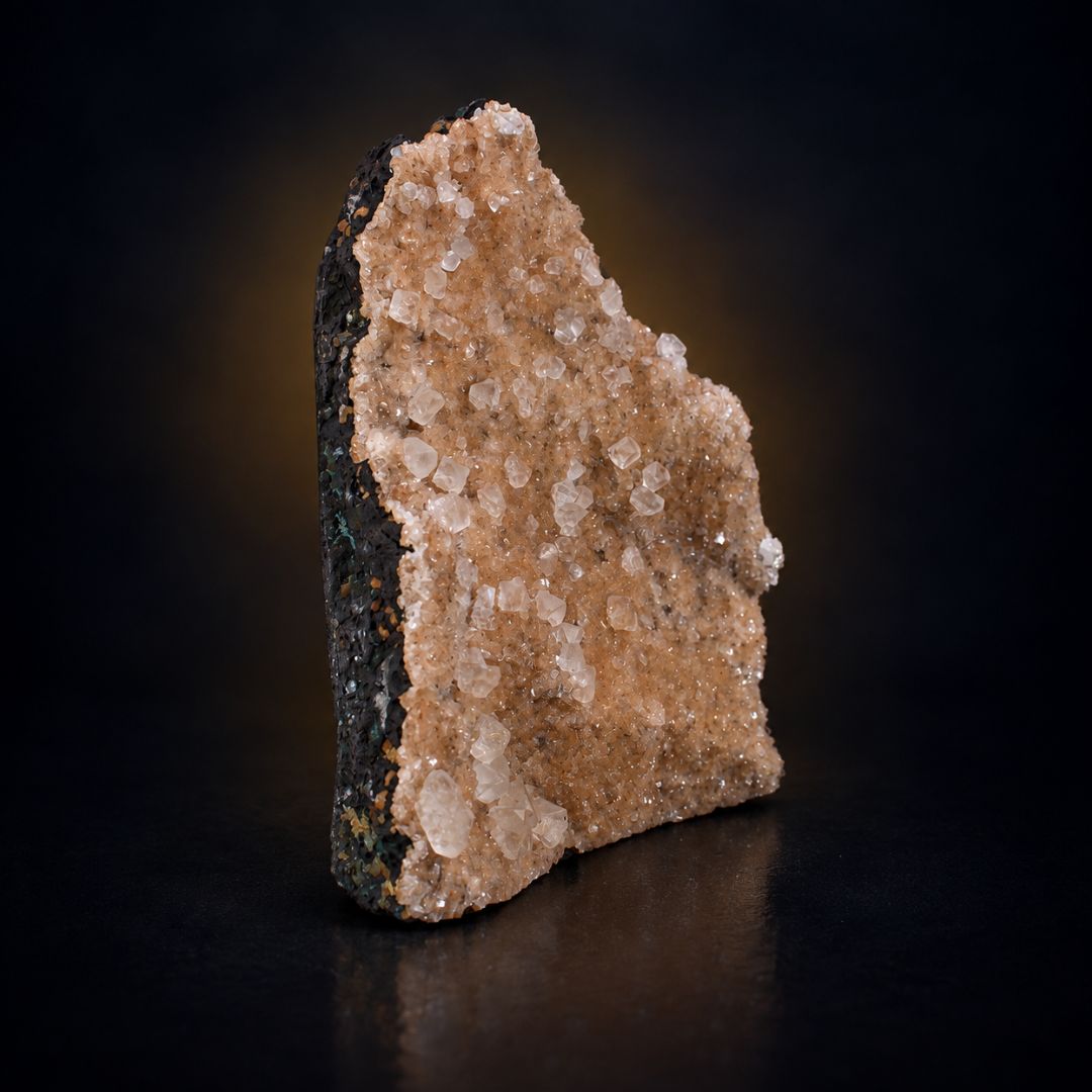 Apophyllite and Stilbite specimen — India, 444 g.