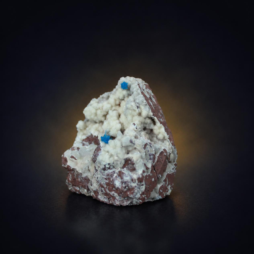 Natural Cavansite Crystal Matrix – Mineral Specimen from India