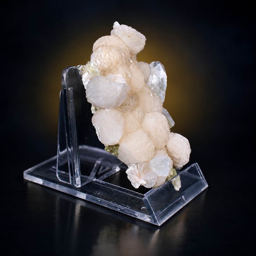 Natural Stilbite with Heulandite Crystal Specimen – 40g