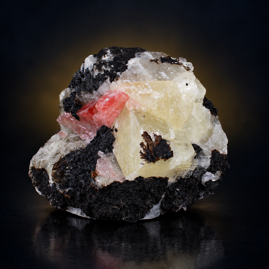 Natural Calcite Crystal Specimen – India