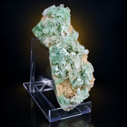 Green Apophyllite with Stilbite – Natural Mineral Specimen