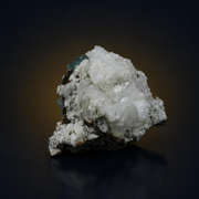 White Apophyllite with Stilbite on Rock Matrix – Natural Mineral Specimen