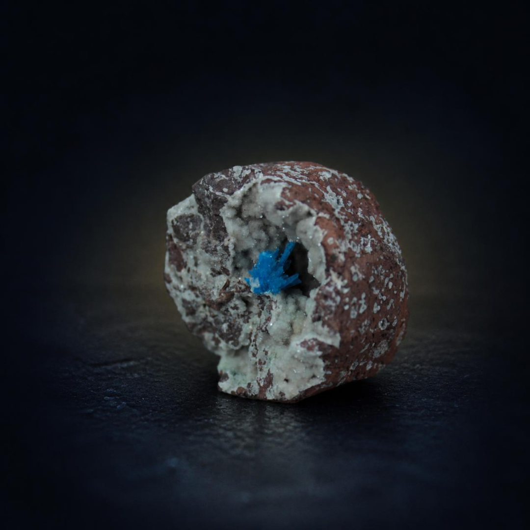 Natural Cavansite Crystal Matrix – Mineral Specimen from India