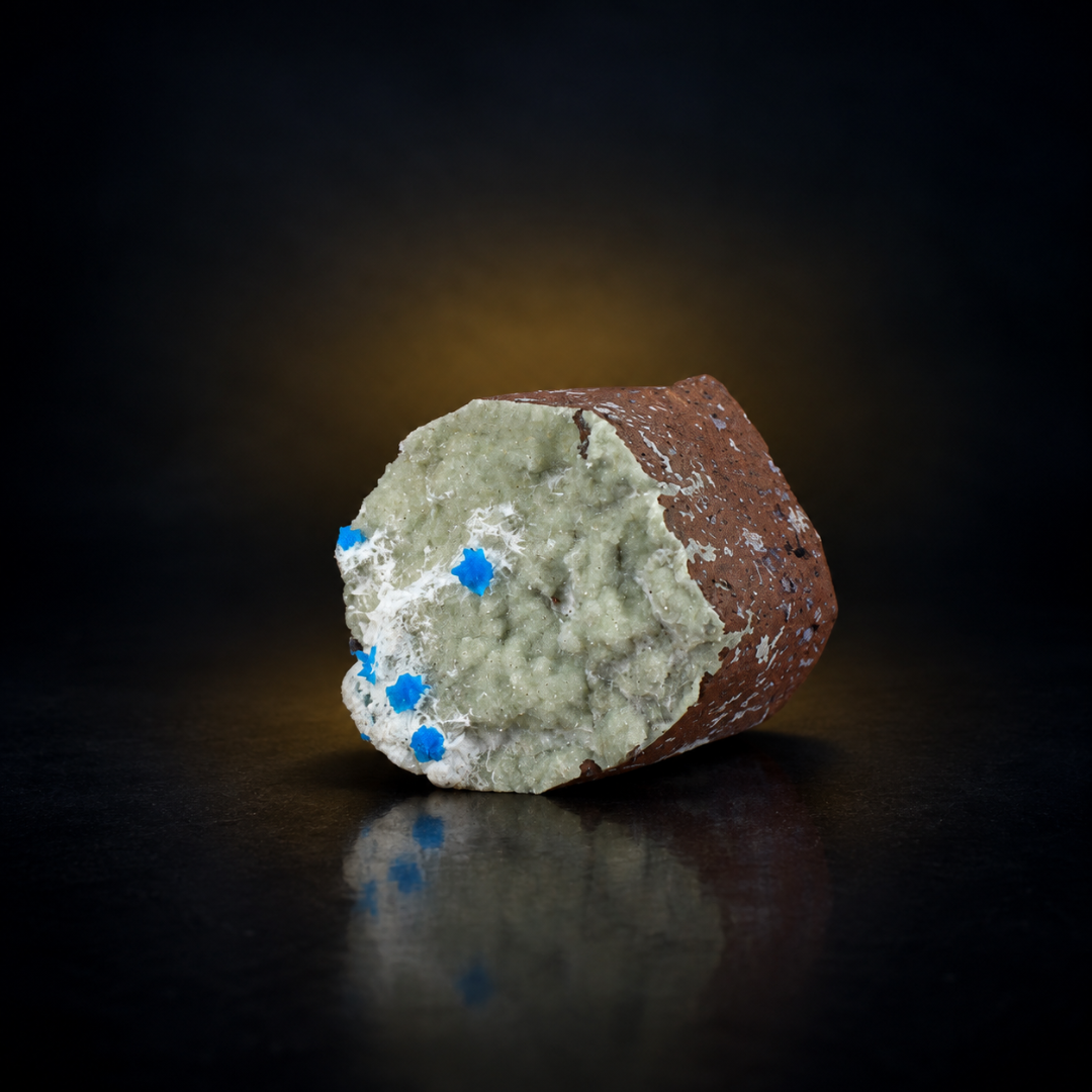 Natural Cavansite Crystal Matrix – Mineral Specimen from India