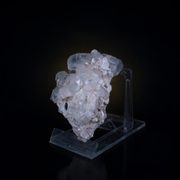 White Apophyllite Cluster on Quartz Matrix Natural Indian Mineral Specimen 7 × 4 × 4 cm | 80 g