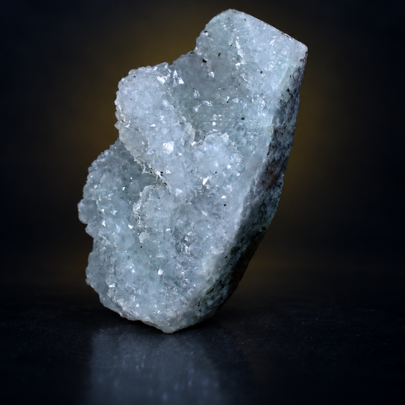 Apophyllite Tabular Crystal Cluster — Pune, India | 140 g | 8 × 5 × 3 cm