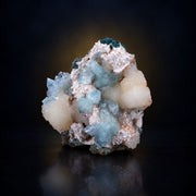 Natural Green Apophyllite, Stilbite & Mordenite Crystal – Mineral Specimen 200 gm