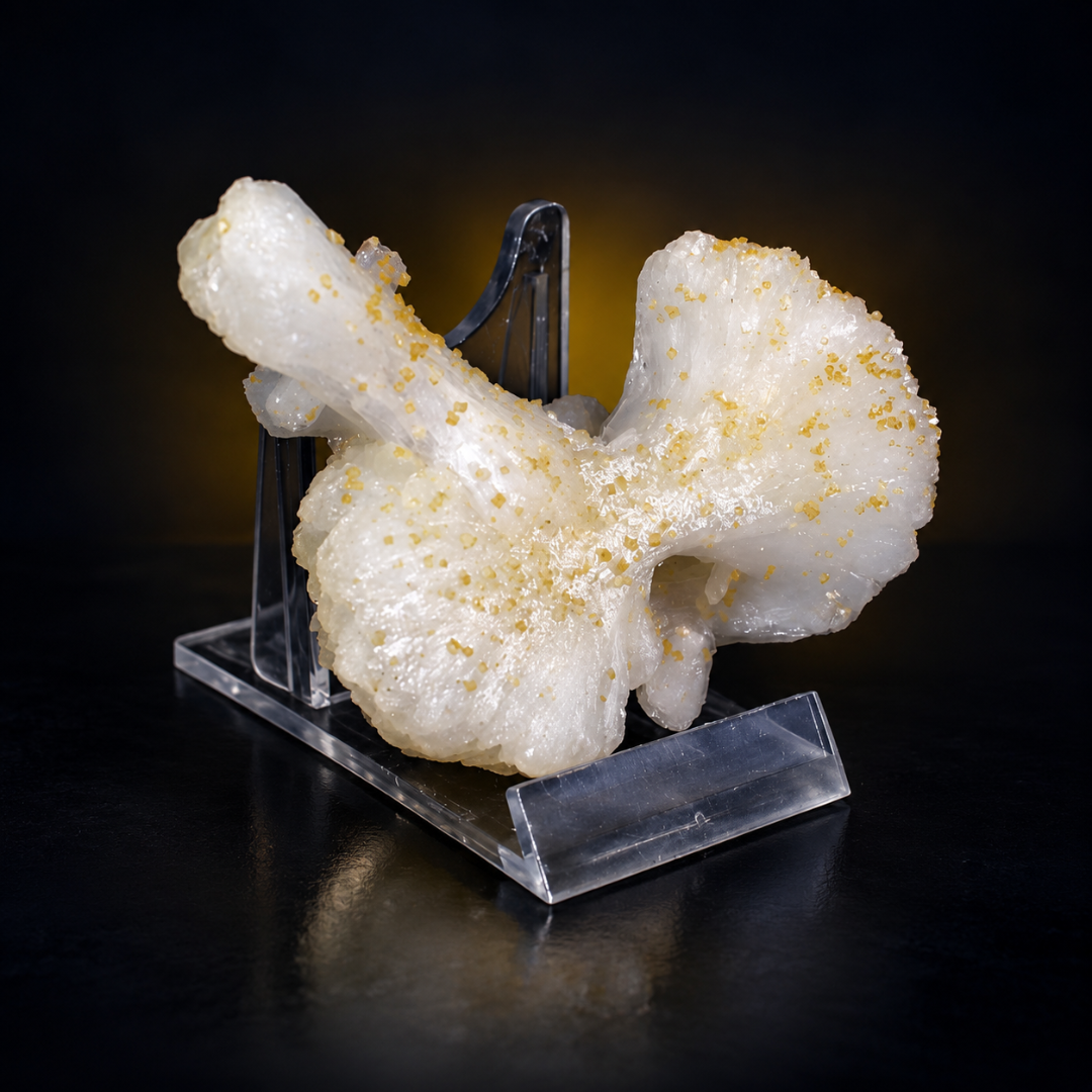 Natural Heulandite Crystal Mineral Specimen – 90g