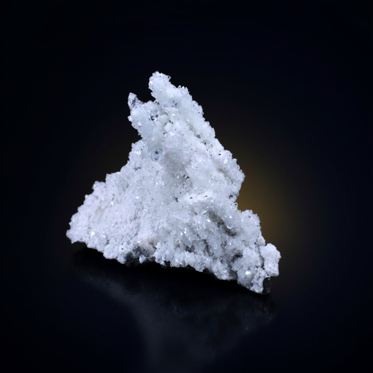 Natural White Scolecite Crystal Cluster  13 × 9 × 5 cm 340 g