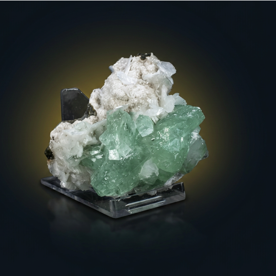 Apophyllite specimen — India, 140 g.