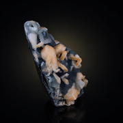 Stilbite with Chalcedony – Natural Mineral Specimen