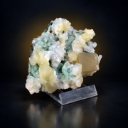 Natural Stilbite with Calcite Mineral Specimen – 120g