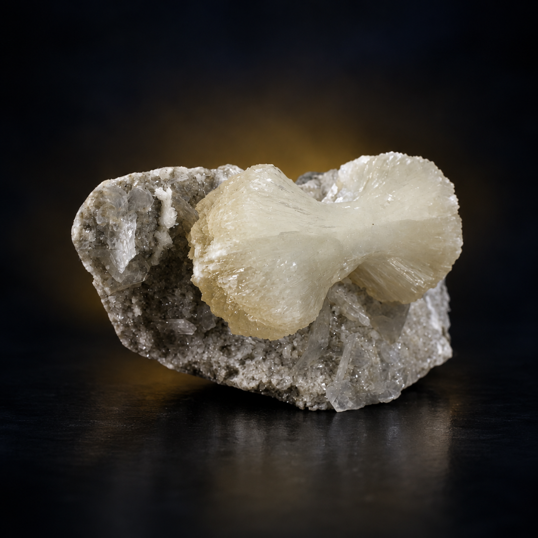 Natural Stilbite Crystal Specimen – 130 g