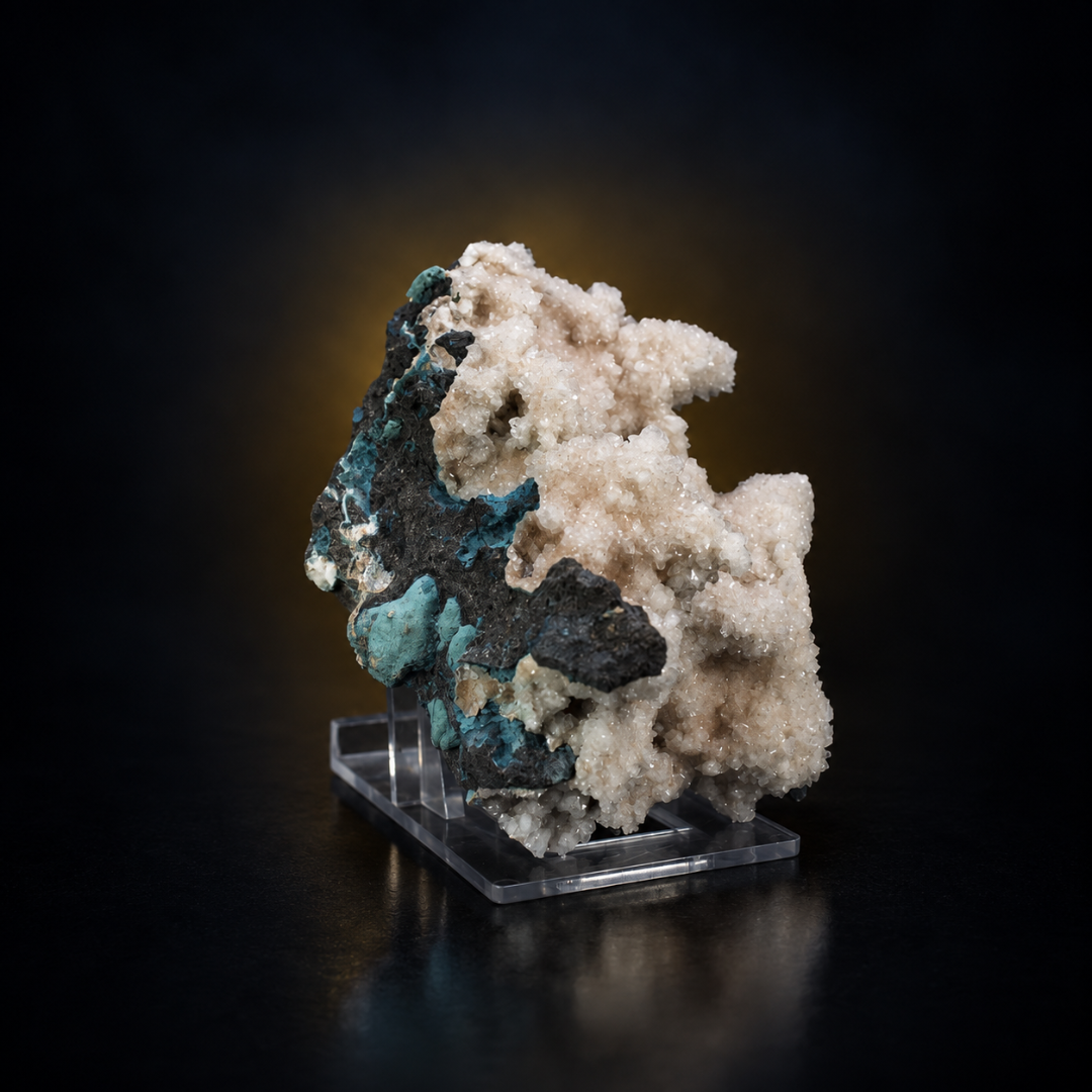 Mesolite or Stilbite – Natural Zeolite Mineral Specimen