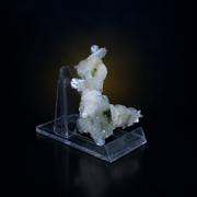 Okenite &amp; Heulandite Natural Crystal Specimen | Premium Mineral Collection 40g 7 × 5 × 3 cm