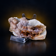 Natural Chalcedony with Calcite Mineral Specimen – India