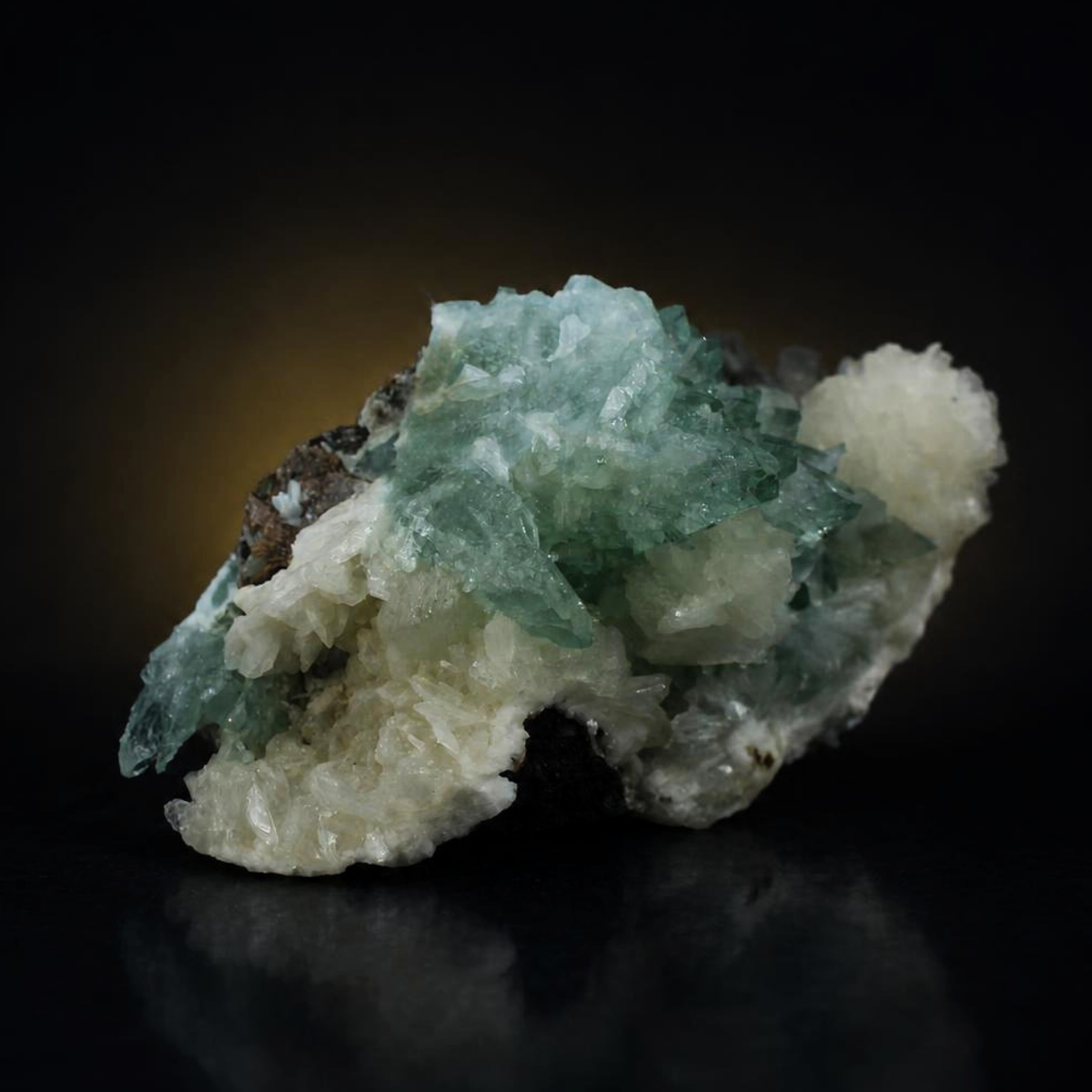 Apophyllite with Stilbite – Natural Mineral Specimen