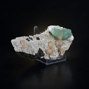 Natural Green Apophyllite with Stilbite Crystal Specimen – 835 gm | 20 × 9 × 6 cm