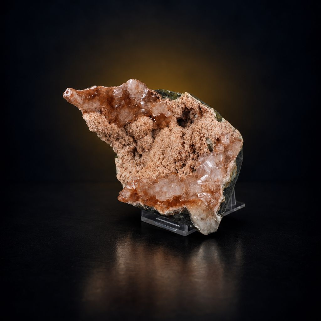 Stilbite specimen — India, 430 g.