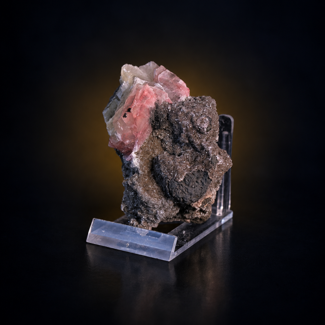 Natural Calcite Crystal Mineral Specimen – India