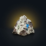Natural Cavansite Crystal Matrix – Mineral Specimen from India