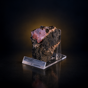 Natural Pink Calcite Crystal Mineral Specimen – India