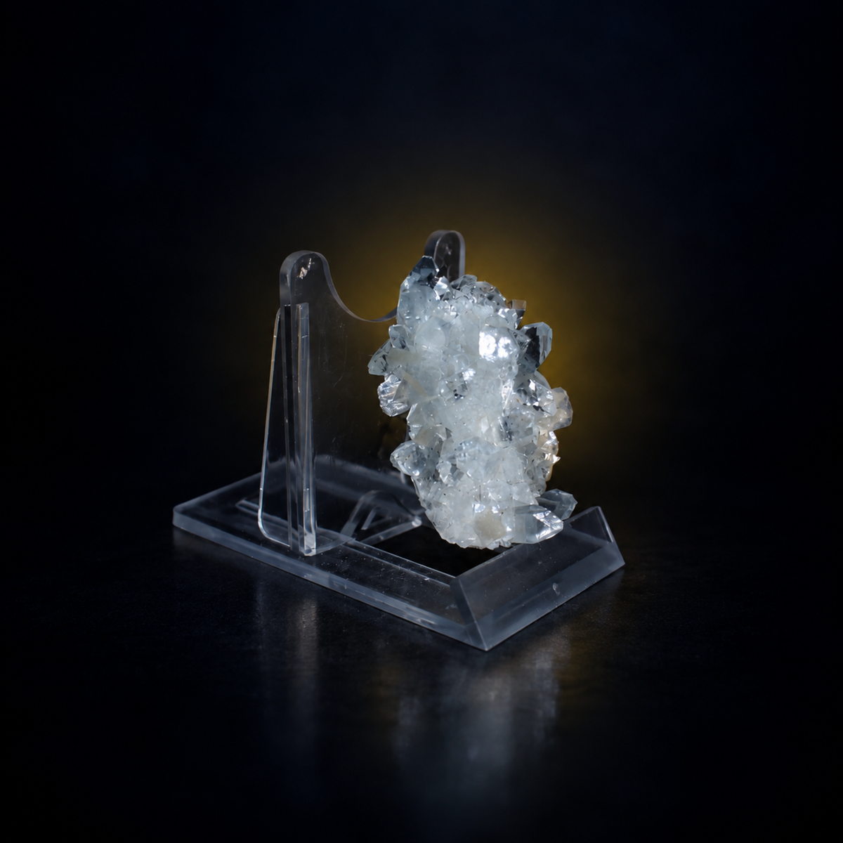 Natural Apophyllite with Stilbite Crystal Cluster – 40 g