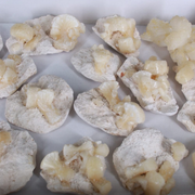 Natural Stilbite with Heulandite Crystal Lot – 16 PCS – Mineral Specimens from India
