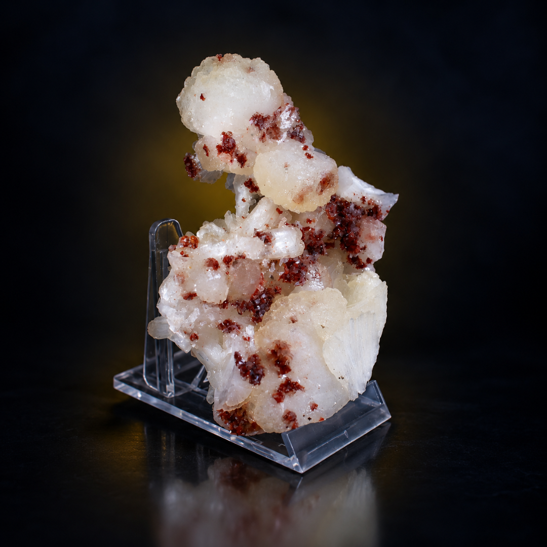 Stilbite with Heulandite – Natural Zeolite Mineral Specimen