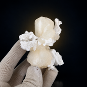 Natural Stilbite with Heulandite Crystal Cluster – 240 g