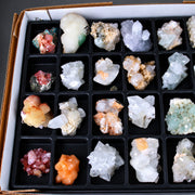 Apophyllite and Stilbite specimen — India.