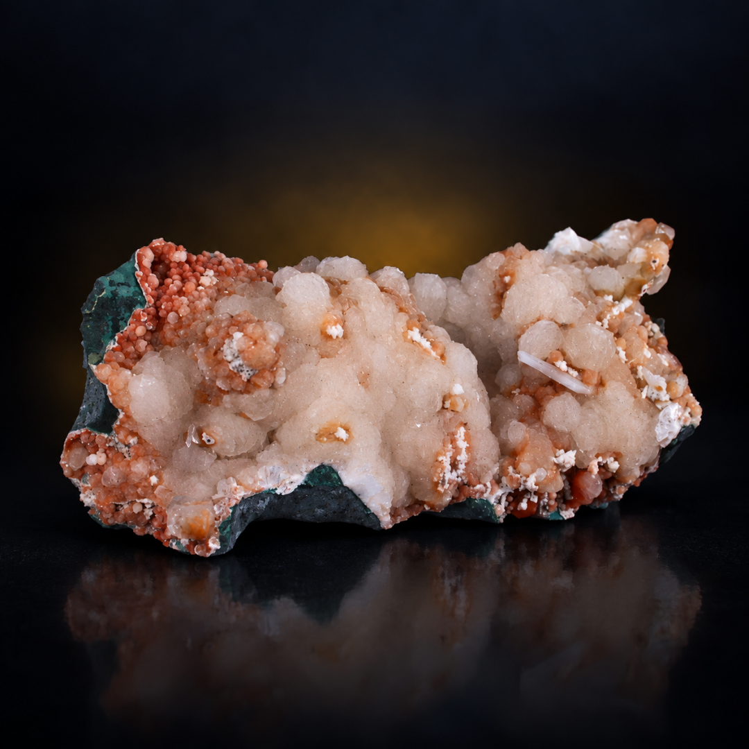 Stilbite with Heulandite – Natural Mineral Specimen