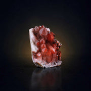 Natural Red Hematite Quartz Mineral Specimen 10 × 7 × 3 cm, 230 g