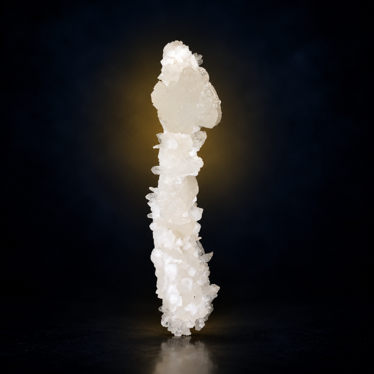 Natural Stilbite with Heulandite Crystal Cluster – 20 g