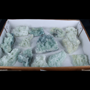 Natural Chalcedony Crystal Lot – 13 PCS – Mineral Specimens from India