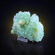 Natural Green Apophyllite Crystal Matrix Mineral Specimen from India 590 gm 16 × 11 × 5 cm