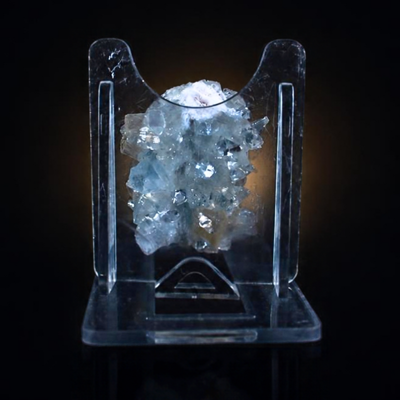 Natural Apophyllite with Stilbite Crystal Cluster – 30 g