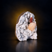 Stilbite with Chalcedony Matrix – Natural Mineral Specimen