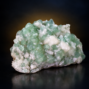 Natural Apophyllite Green Crystal Heulandite Matrix Mineral Specimen