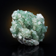 Natural Green Apophyllite, Stilbite with Heulandite Crystal Specimen – India