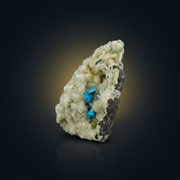 Natural Cavansite Crystal Matrix – Mineral Specimen from India