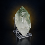Natural Green Chlorite Himalayan Quartz Crystal – Mineral Specimen from India