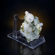 Natural Apophyllite with Heulandite &amp; Okenite Mineral Specimen – 40g