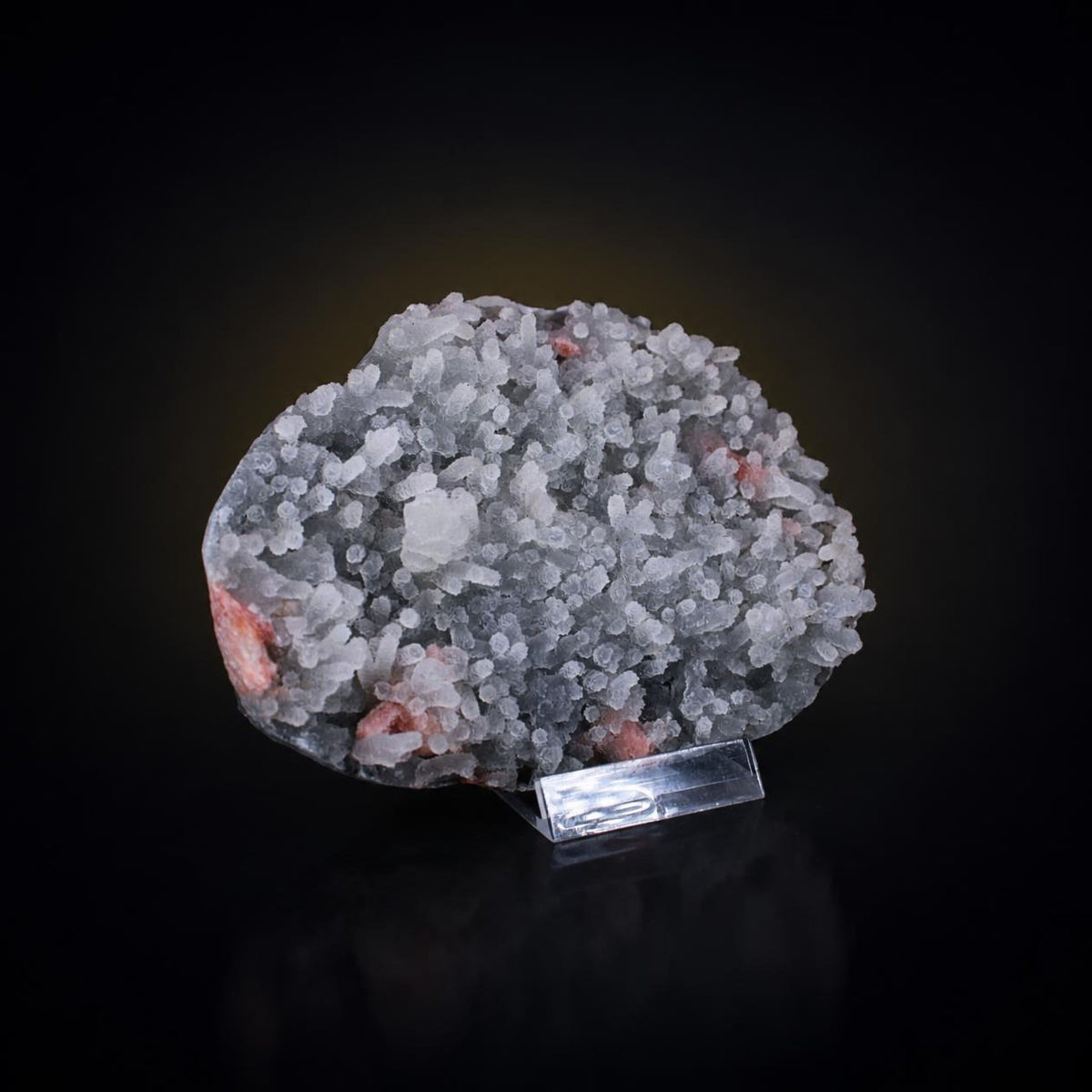 Natural Chalcedony Crystal Matrix Mineral Specimen from India 252 gm 12 × 9 × 2 cm