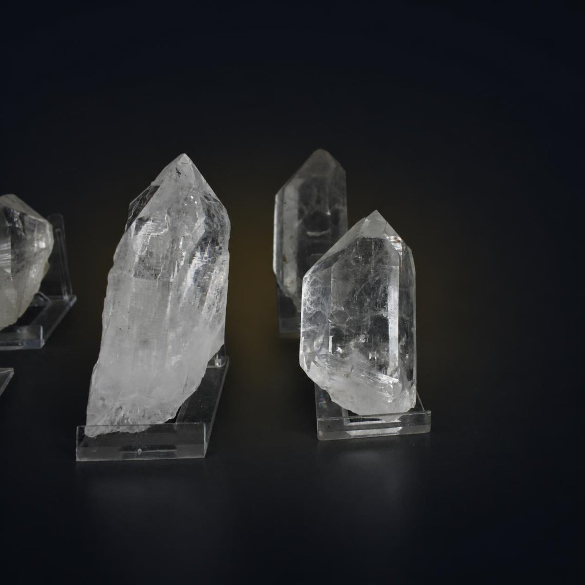 Natural Himalayan Quartz Mineral Specimen  8-Piece Lot, 1330 g